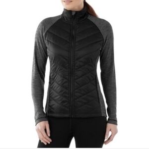 Women's Black and Gray Jacket